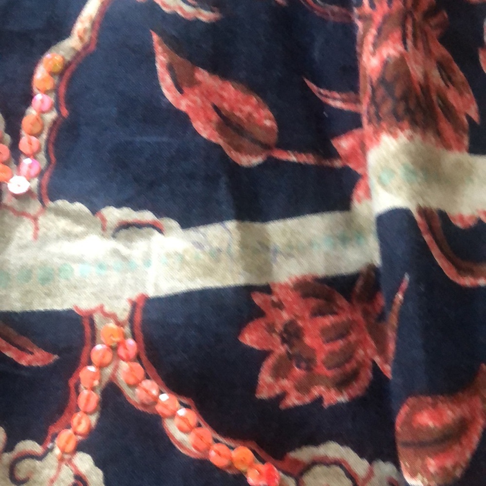 Kaktus Vintage Aline skirt, Multicolor skirt with small detail of mini S… - Picture 12 of 16